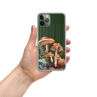 Image 6 of Colorful Mushroom Watercolor Mycology Nature Whimsical Clear Case for iPhone®