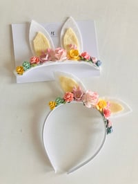 bunny flower crown 