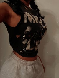 Image 5 of Sleeveless R MARLEY THRASHED TEE