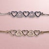 Hearts of Love Slide Bracelet 
