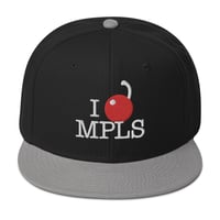 Image 5 of I [CHERRY] MPLS Ballcap (Black)