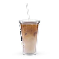 Image 4 of HEALING MODE Clear plastic tumbler