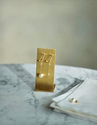 Image 3 of Brass Earring Stud Stand 