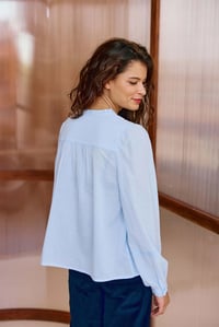 Image 3 of Blusa Bowie Azul Clarita