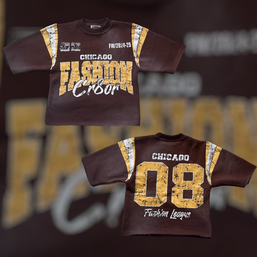 Image of Fashion League Jersey -Brown