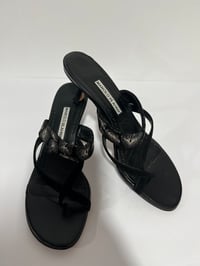 Image 6 of Manolo Blahnik Thong Toe Sandals