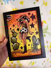 Cowgirl pin up   (original)