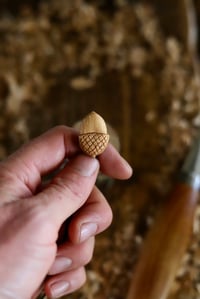 Image 2 of  Acorn Pendant Necklace 