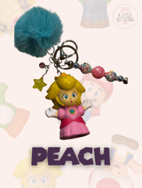 Little People Peach Bag Charm