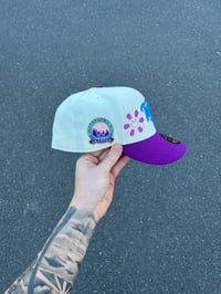 Image 3 of BLUE BRIM MULTI TONE MINNESOTA TWINS CUSTOM FITTED CAP