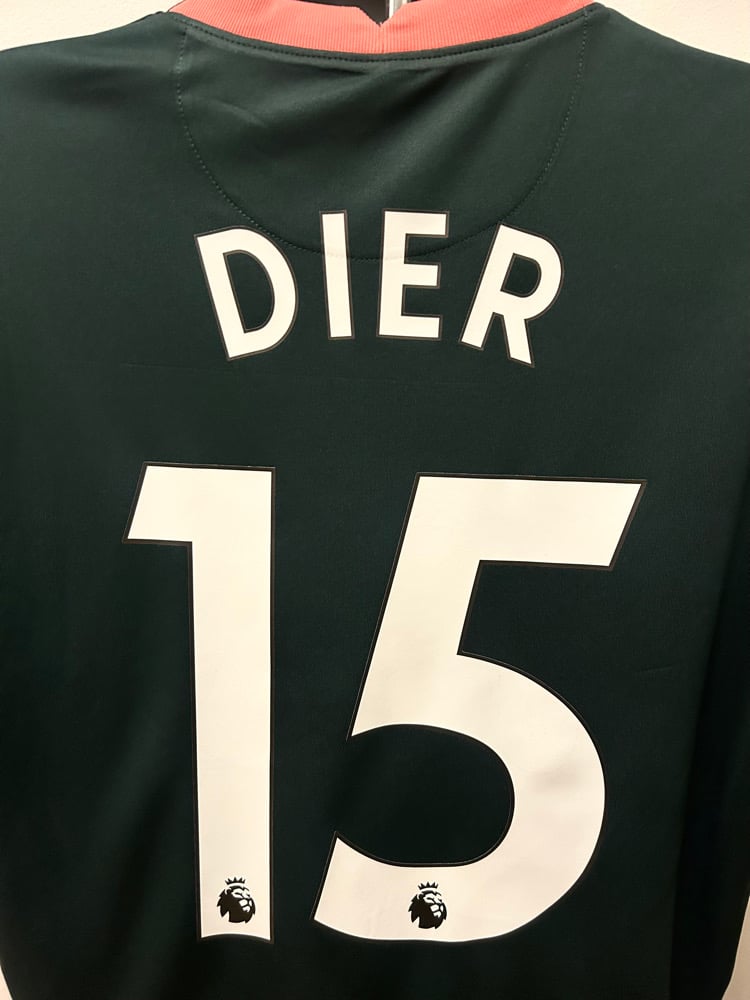 Image of PRE ORDER: Tottenham Hotspur "DIER 15" 2020/21 Away Shirt + Carabao patch (L)