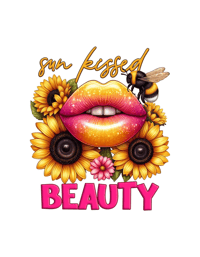 Sun-kissed Beauty Direct to Film (Ready to press) Transfer