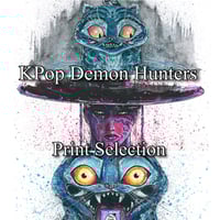 Image 1 of K-pop Demkn Hunter 11x14 Signed Print Selection