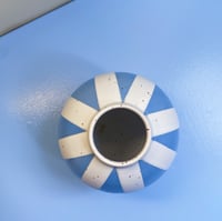 Image 3 of Circus Vase - Blue/white