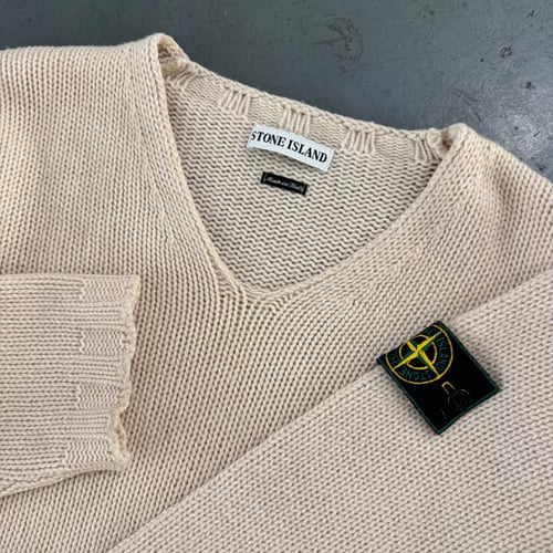 Image of AW 1997 Stone Island wool sweater, size medium