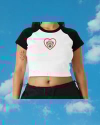 Image 5 of Simi Love Baby Tee - Summer Micro Embroidered Top