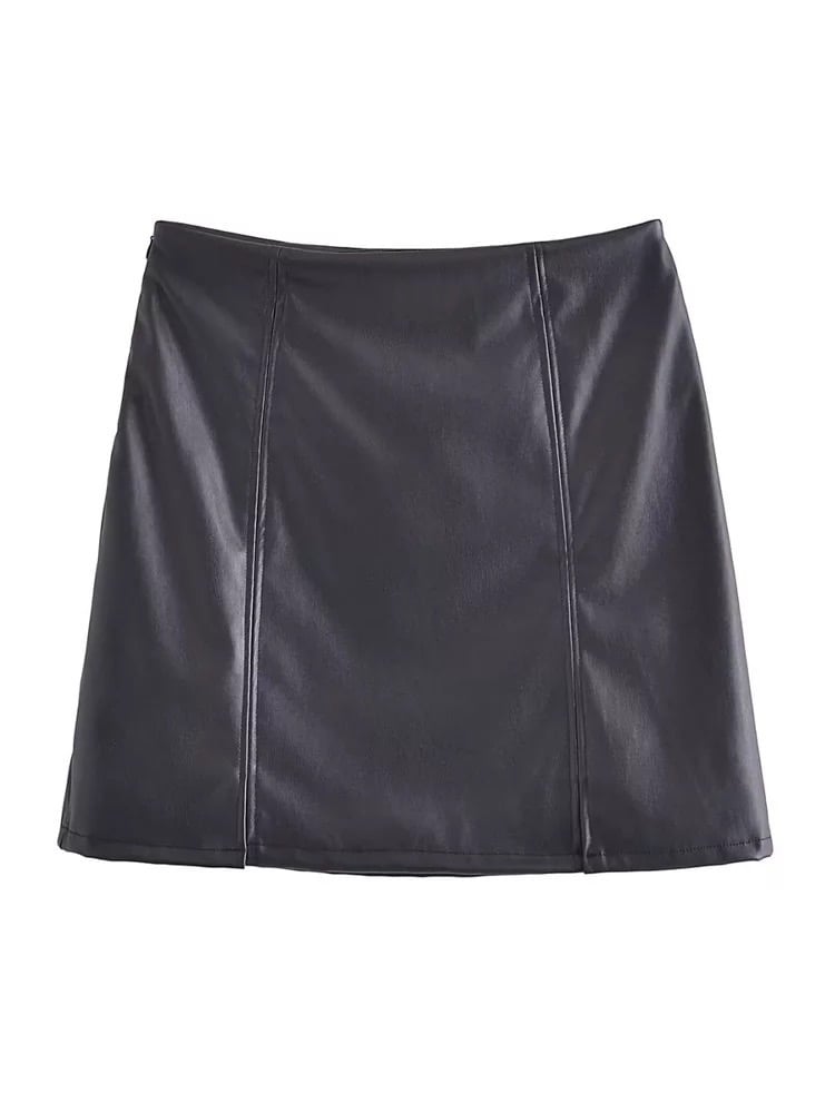 Image of 'Faux leather Skirt'