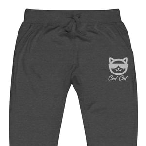 Image of White Cool Cat Sweatpants