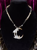 Muskrat Moon - Bone Necklace