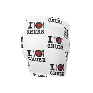 Image of I Love C.H.U.B.B. - Boxer Briefs (White)