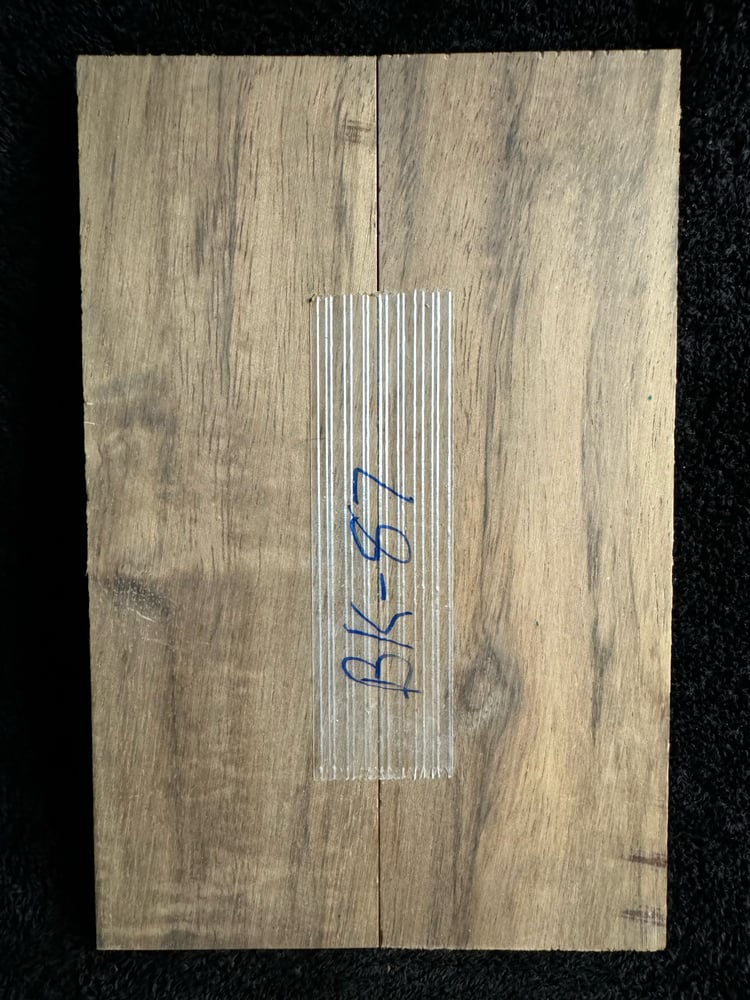 Image of Budget Curly Koa Knife Scales BK-87