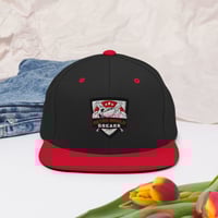 Image 1 of Retro World Breaks Snapback Hat