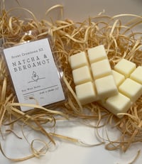 Matcha & bergamot clamshell wax melts 