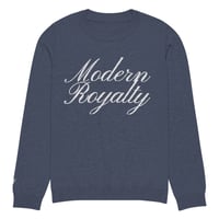 Rich&Girly ‘Modern Royalty' Knit Sweater - Navy