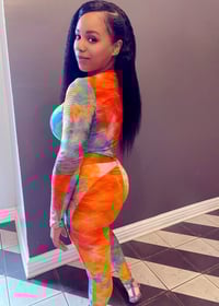 Image 4 of Picasso 2pc yoga set (sunset)