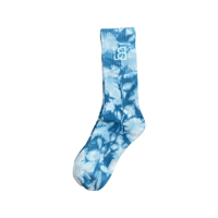 Image 2 of Blue tie dye socks 
