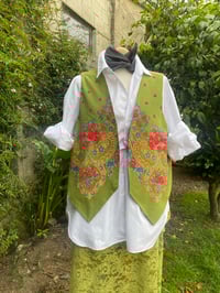 Image 10 of CHALECO FEITO A MAN. FOLIADA78. Talla M. 