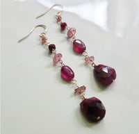 Image 4 of Gemmy Pink Earrings 