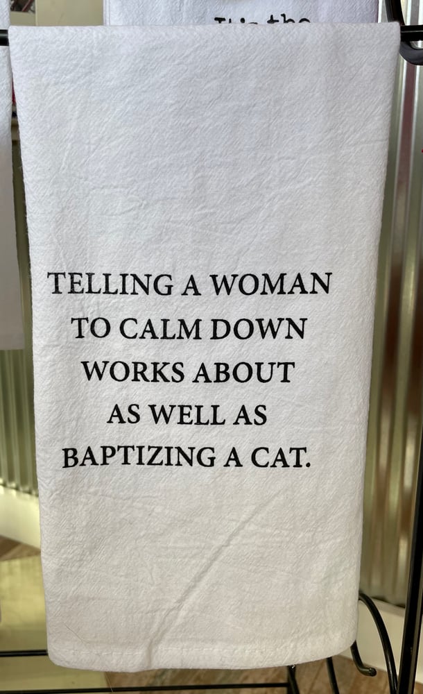 Image of Cat Hand Towel