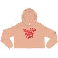 Image 1 of Frankie J "Daddy's Little Girl" Crop Hoodie