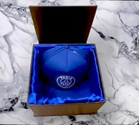 Image 10 of Casquette Snapback Paris Saint Germain x Jordan Wings Fastlane Edition Bleu Player Version(Upcycled)