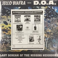 Image 6 of Jello Biafra With D.O.A. - Last Scream Of The Missing Neighbors