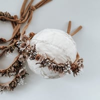 Image 6 of Vintage Style Rustic Floral Halo
