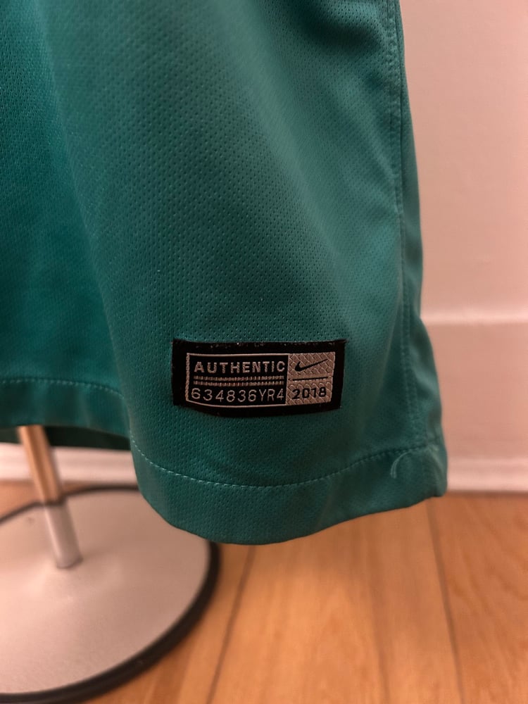 Image of Tottenham Hotspur “LUCAS 27” 2018/19 Third Shirt + patches.  (L)