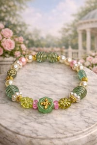 Image 1 of Bridgerton Era Regal  Stretch Bracelet 
