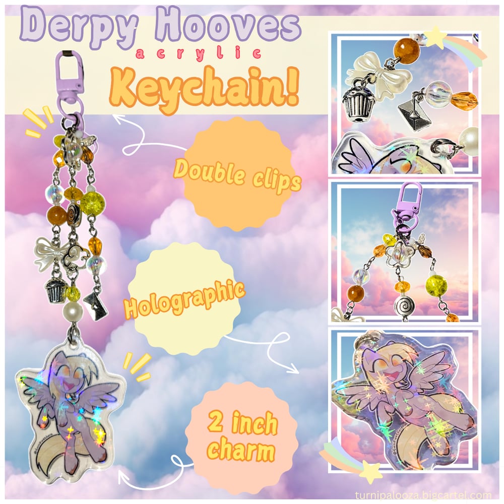 Image of Derpy Hooves Keychain