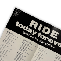 Image 6 of Ride - Today Forever (Japanese Edition) VHS