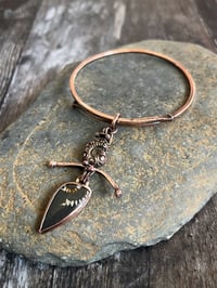 Image 4 of Ancient Earth Ajustable Copper Bangle