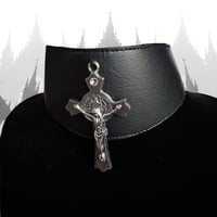 Image 2 of CROSS POSTURE CHOKER