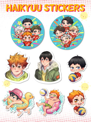 Image of Haikyuu!! Stickers