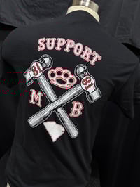 Image 2 of  License plate T-shirt, black