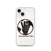 Image 4 of HARMONIOUS VIBES Clear Case for iPhone®