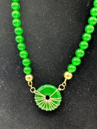 Image 3 of Green necklace 