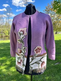 Image 5 of Small Purple Pendleton Cardigan