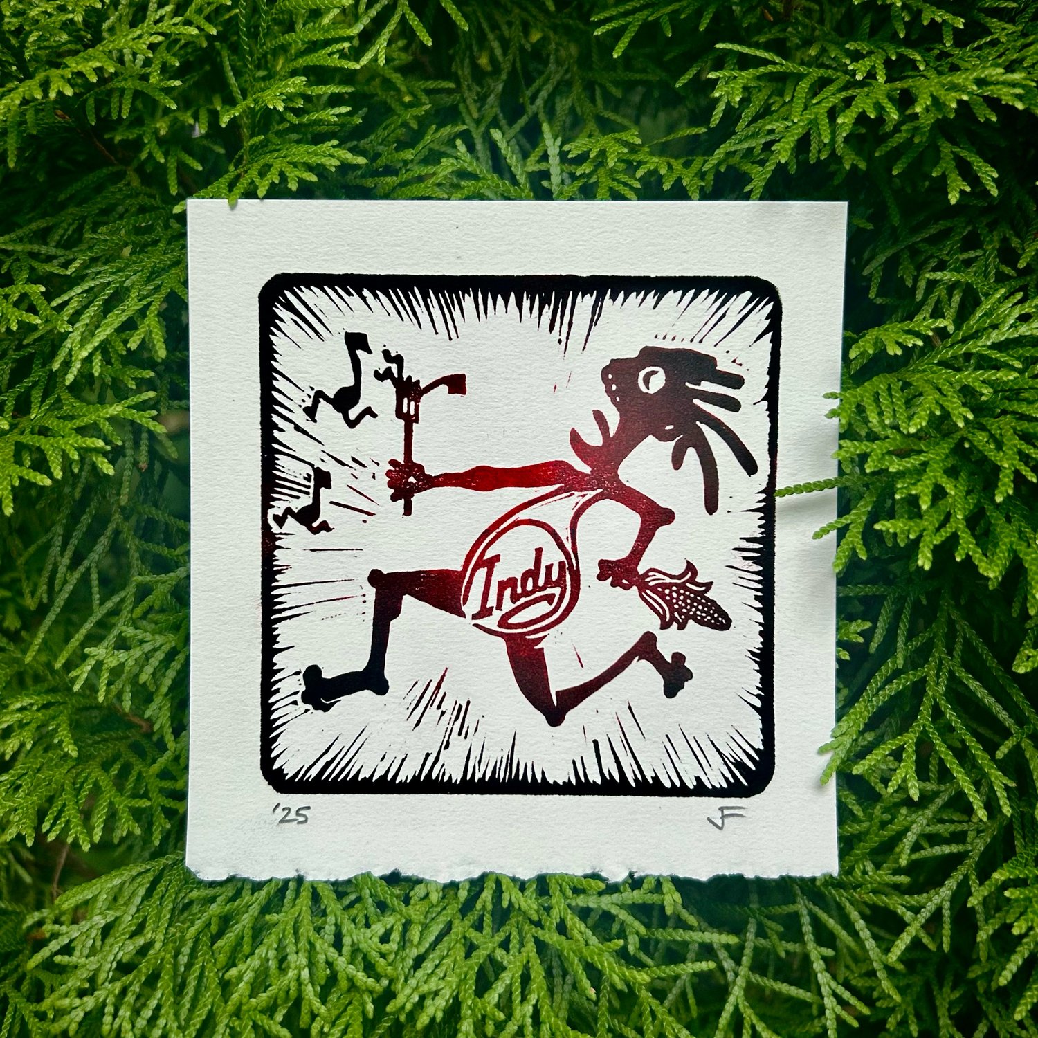 Image of WSP Indy “Corn Eater” print