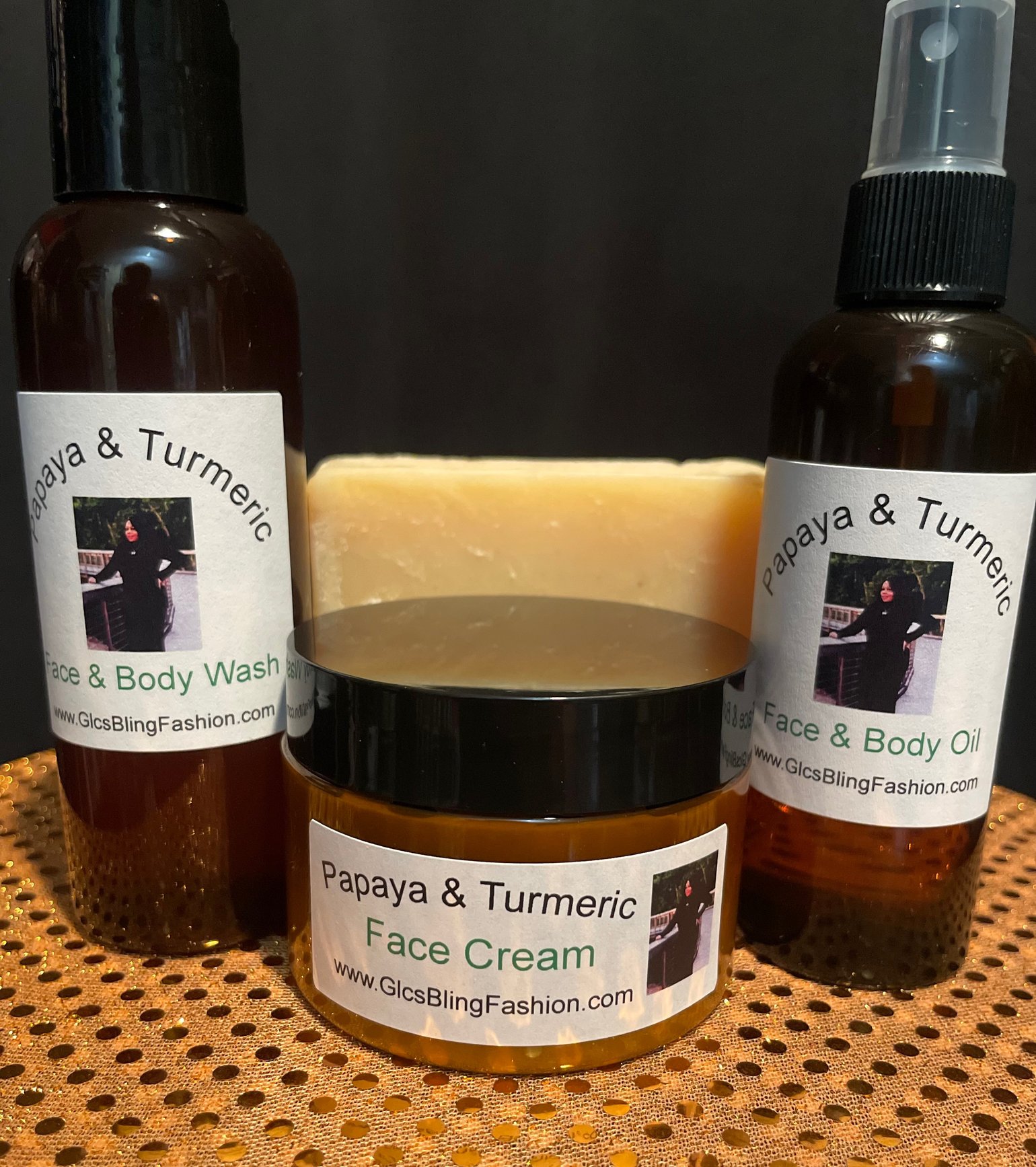 Image of Papaya & Turmeric Skin Care Set